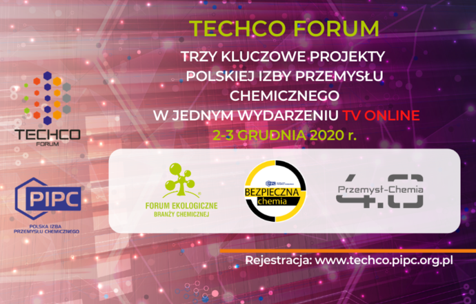 TECHCO Forum – nowe wydarzenie w branży chemicznej